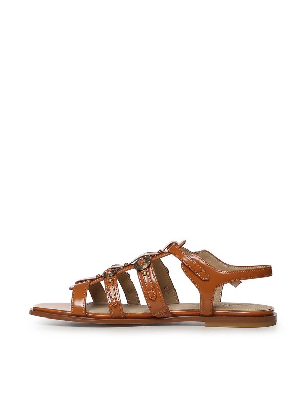 The Best Shops Pinko: Sandalen - Sandalen - Beige