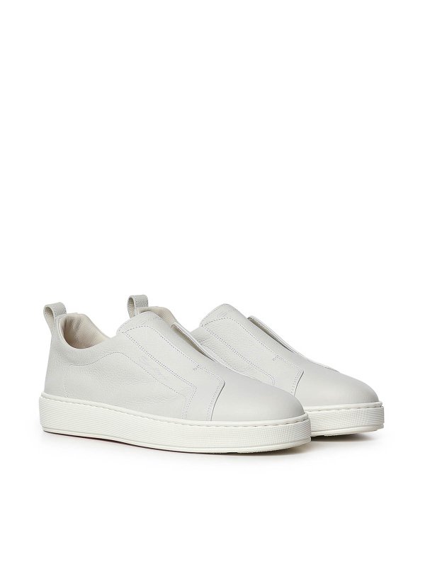 スニーカー - 白 shop online: SANTONI