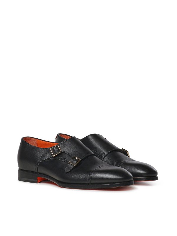 Double Leather Buckle shop online: SANTONI