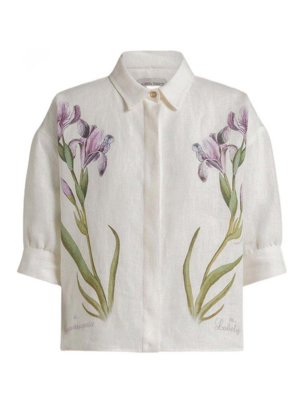 ALBERTA FERRETTI: Camisas - Camisa - Blanco