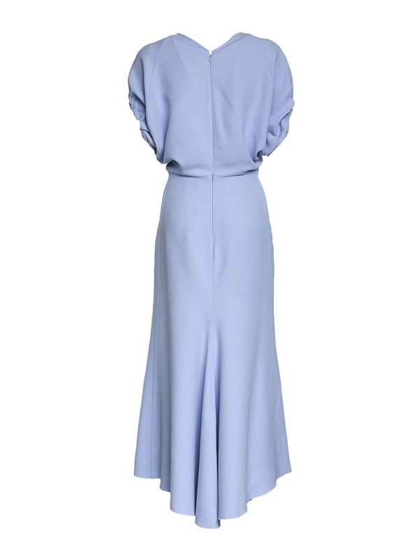 The Best Shops VICTORIA BECKHAM: ニーレングスドレス - 膝丈ドレス - ライトブルー