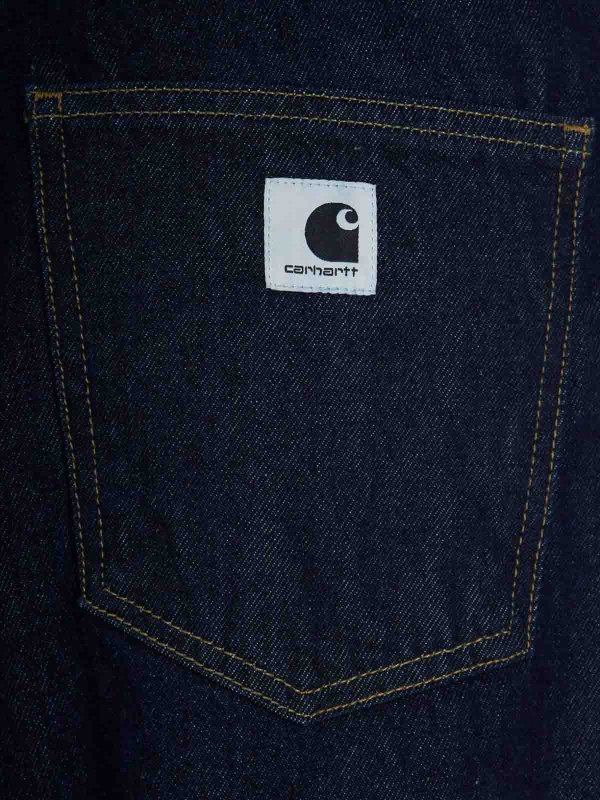 CARHARTT: ストレートジーンズ online - ストレートジーンズ - ミディアムウォッシュ
