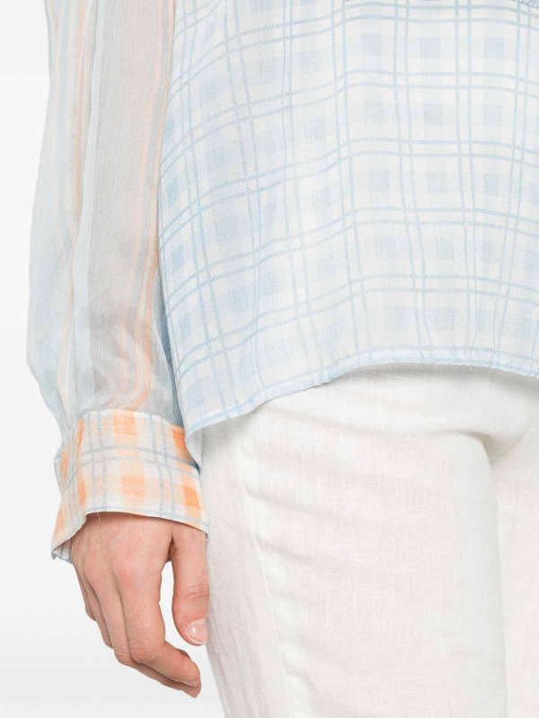 ERMANNO SCERVINO: camicie online - Camicia semitrasparente