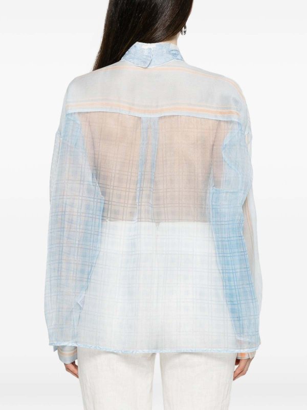 The Best Shops ERMANNO SCERVINO: camicie - Camicia semitrasparente