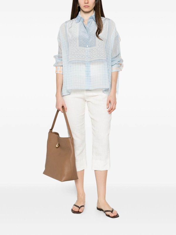 Camicia semitrasparente shop online: ERMANNO SCERVINO