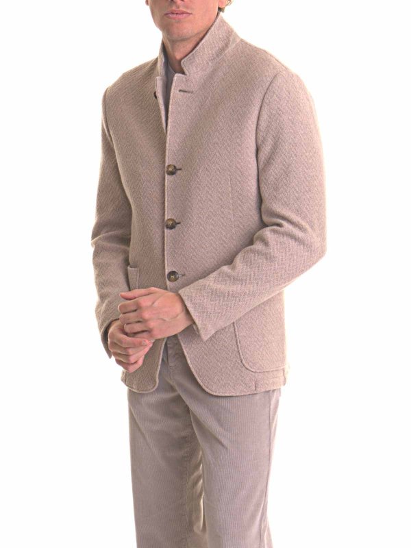 The Best Shops CANALI: カジュアルジャケット - カジュアルジャケット - ベージュ