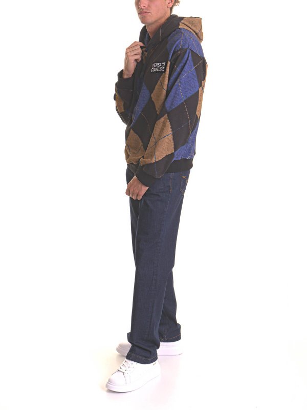 Versace Jeans Couture: クルーネック online - クルーネック - マルチカラー