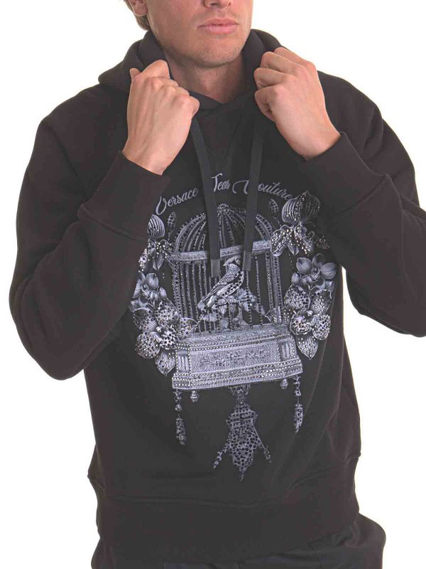 Versace Jeans Couture buy online クルーネック - 黒
