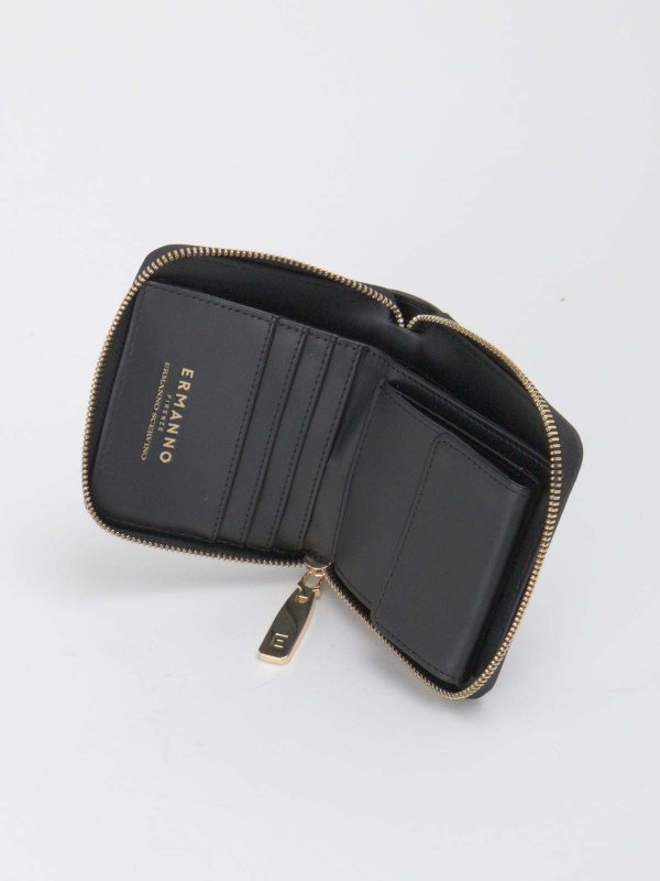 財布 - 黒 shop online: Ermanno by Ermanno Scervino
