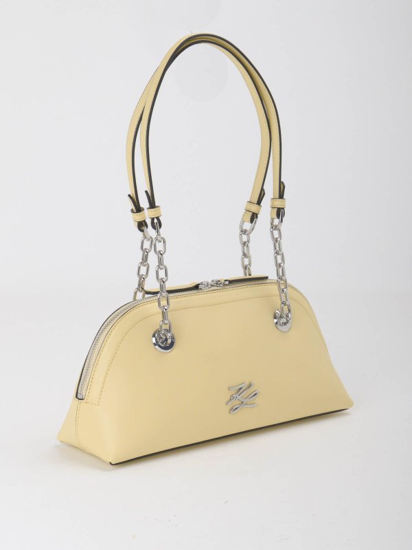 KARL LAGERFELD: ショルダーバッグ online - ショルダーバッグ - イエロー