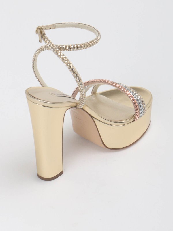 Sandales - Or shop online: Casadei