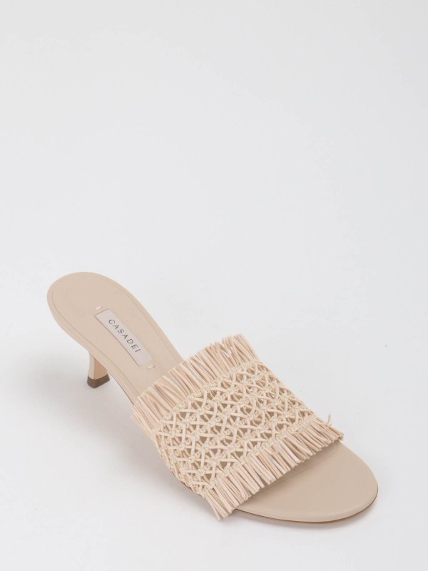 The Best Shops Casadei: Loafers & Slippers - Slippers