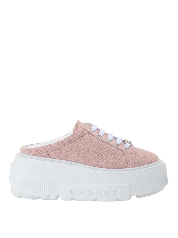 Casadei: Sneaker - Sneaker - Nude