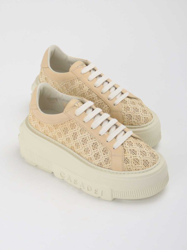 Casadei: スニーカー - スニーカー - ベージュ