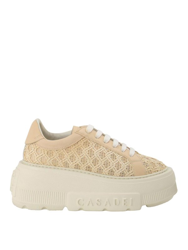 Casadei: スニーカー online - スニーカー - ベージュ