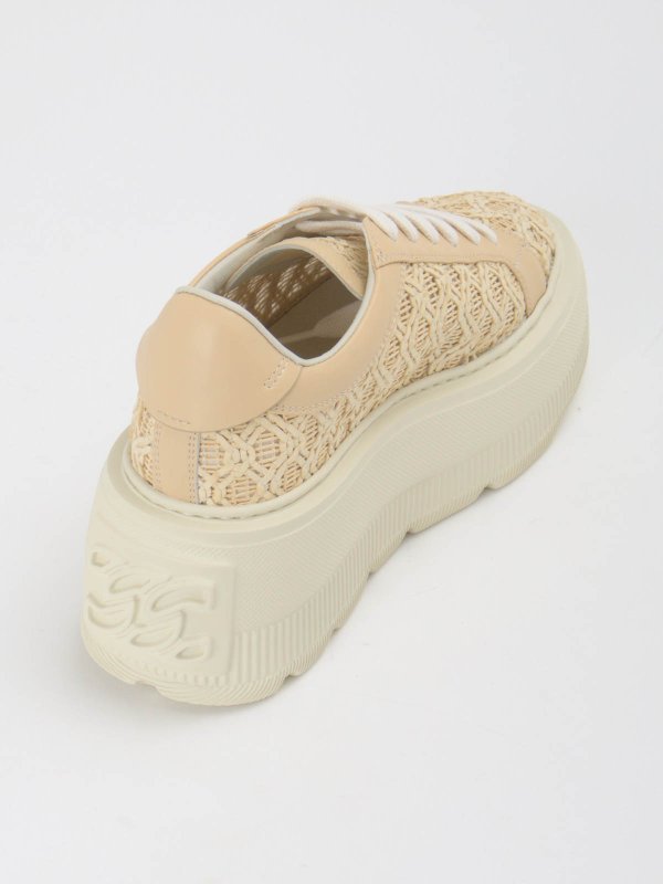 スニーカー - ベージュ shop online: Casadei