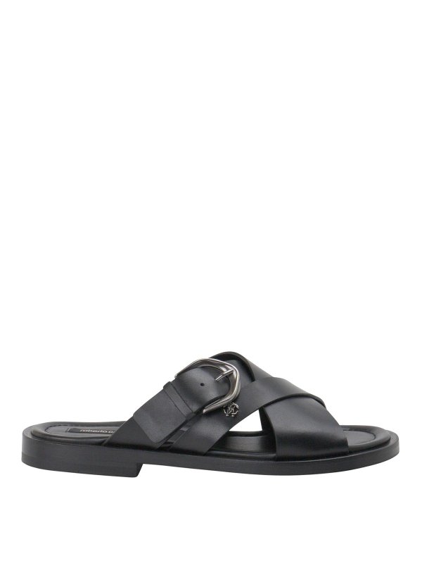 ROBERTO CAVALLI: Mocassini e slippers - Sandali