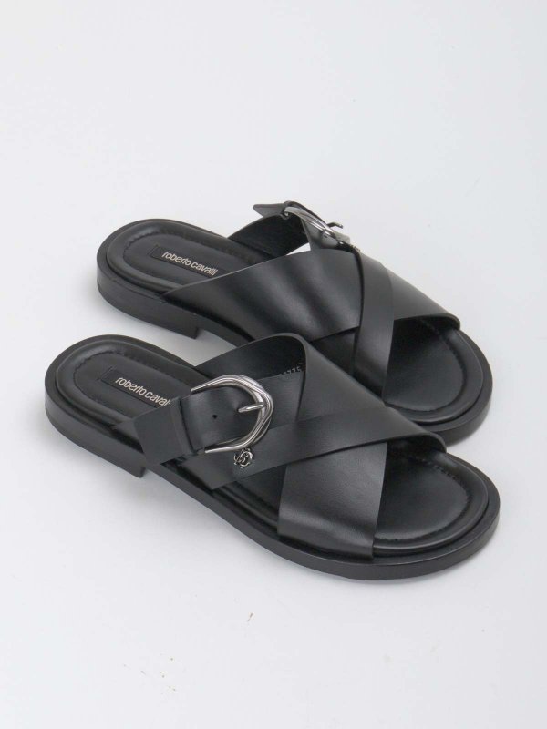 ROBERTO CAVALLI: Mocassini e slippers online - Sandali