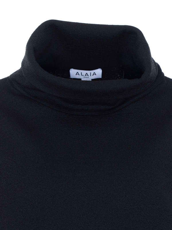 Pull Col Rond - Rouge shop online: Alaïa