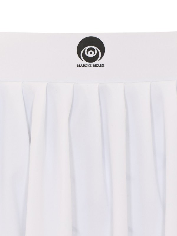 ミニスカート - 白 shop online: MARINE SERRE