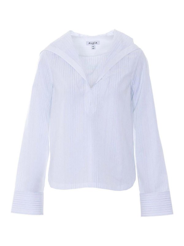 Alaïa: シャツ - シャツ - 白