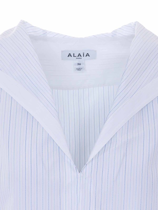 シャツ - 白 shop online: Alaïa