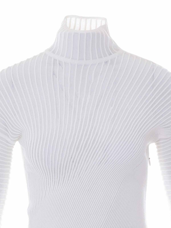 Rollkragenpullover - Weiß shop online: Alaïa