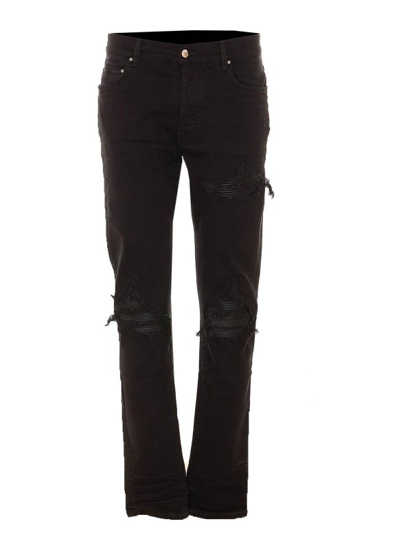 AMIRI: Jeans pitillos - Vaqueros Pitillos - Negro