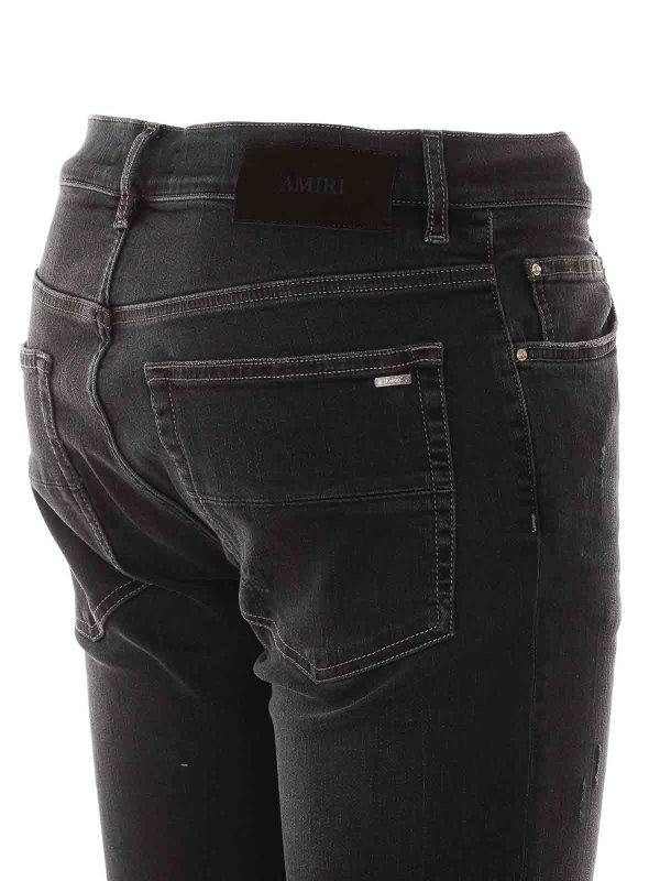 The Best Shops AMIRI: Jeans pitillos - Vaqueros Pitillos - Negro