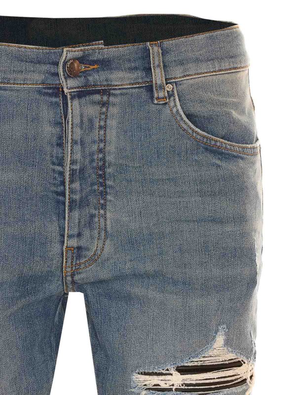 Vaqueros Pitillos - Azul shop online: AMIRI