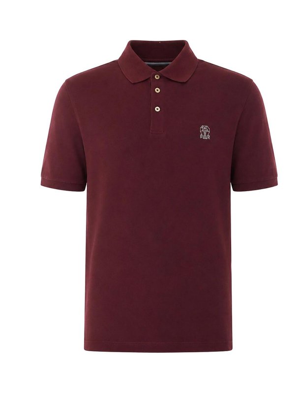 BRUNELLO CUCINELLI: Polos - Polo - Rojo