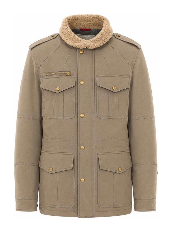 BRUNELLO CUCINELLI: Rollkragenpullover  und Polo-Ausschnitt - Rollkragenpullover - Grün