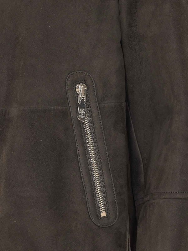 The Best Shops BRUNELLO CUCINELLI: bombers - Suede bomber