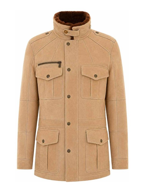 BRUNELLO CUCINELLI: Col roulé & Col polo - Pull Col Roulé - Beige