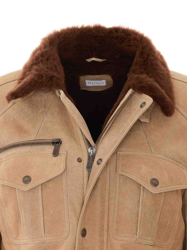 Pull Col Roulé - Beige shop online: BRUNELLO CUCINELLI