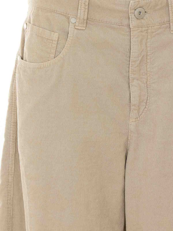 カジュアルパンツ - ベージュ shop online: BRUNELLO CUCINELLI