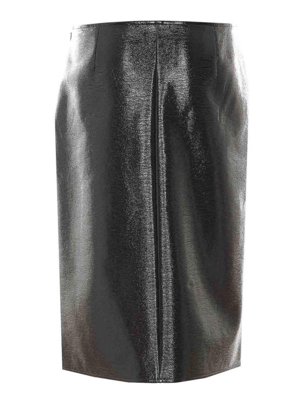 Courreges: Knielange und Midi Röcke online - Midirock - Schwarz