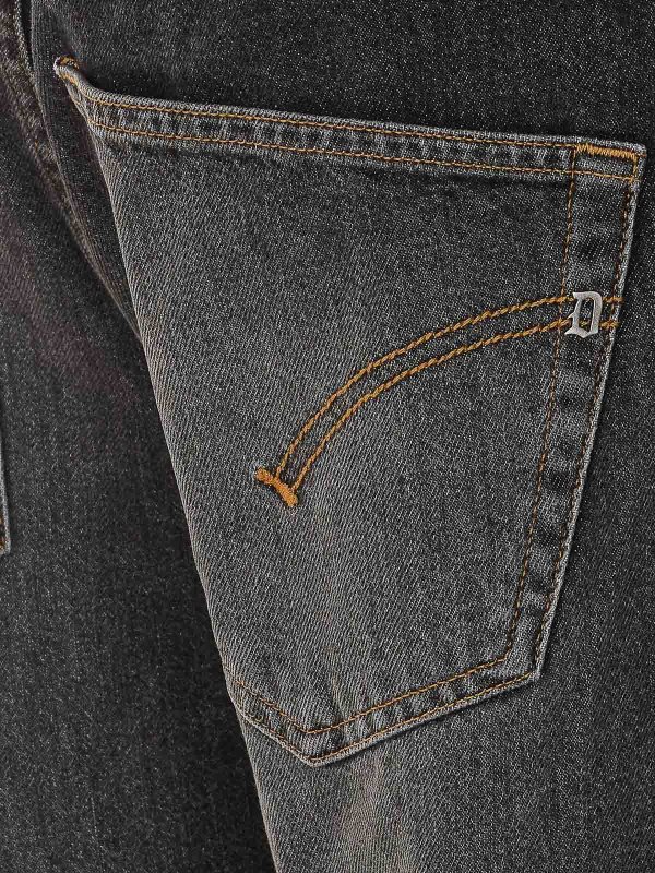 The Best Shops DONDUP: ストレートジーンズ - ストレートジーンズ - 黒