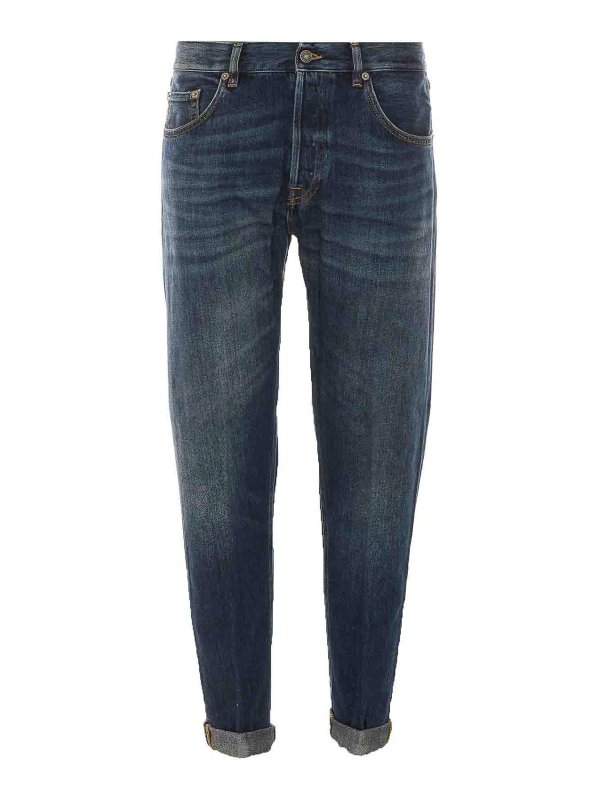 DONDUP: Jeans pitillos - Vaqueros Pitillos - Azul