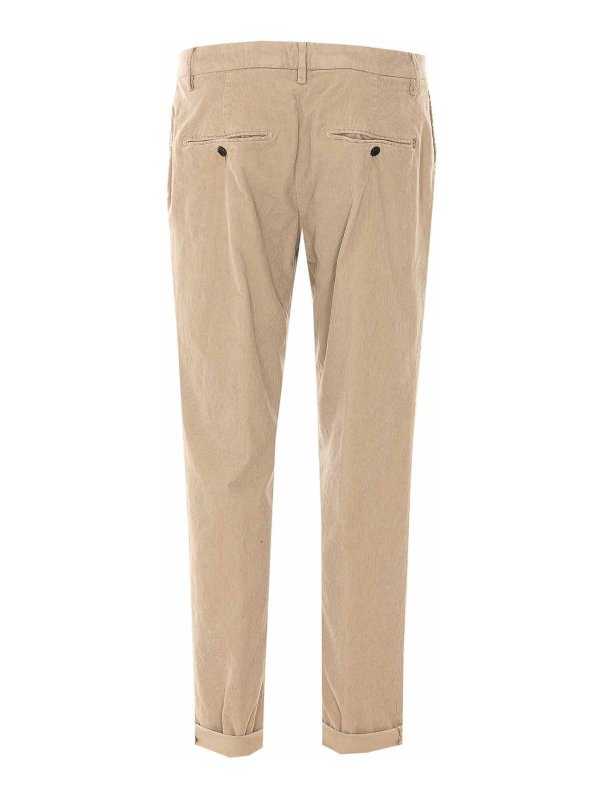 DONDUP: jeans dritti, a sigaretta online - jeans gaubert beige