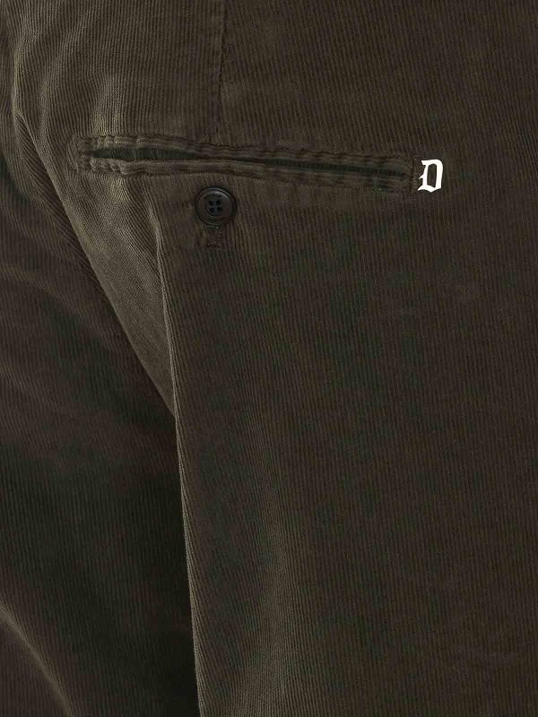 The Best Shops DONDUP: straight leg jeans - green jeans