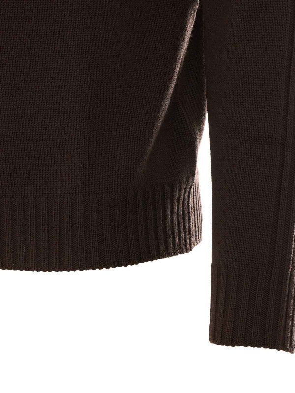 The Best Shops DONDUP: Pull col rond - Pull Col Rond - Marron