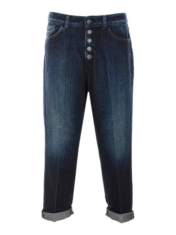 DONDUP: Jeans Rectos - Vaqueros Rectos - Azul