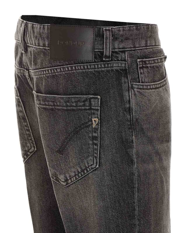 The Best Shops DONDUP: Jeans Rectos - Vaqueros Rectos - Negro