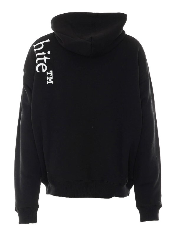 OFF-WHITE: Sweatshirts & Sweaters online - Off white black sweatshirt