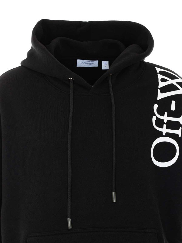 Off white black sweatshirt shop online: OFF-WHITE