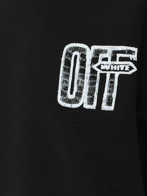 The Best Shops OFF-WHITE: Sweatshirts und Pullover - Sweatshirt - Schwarz