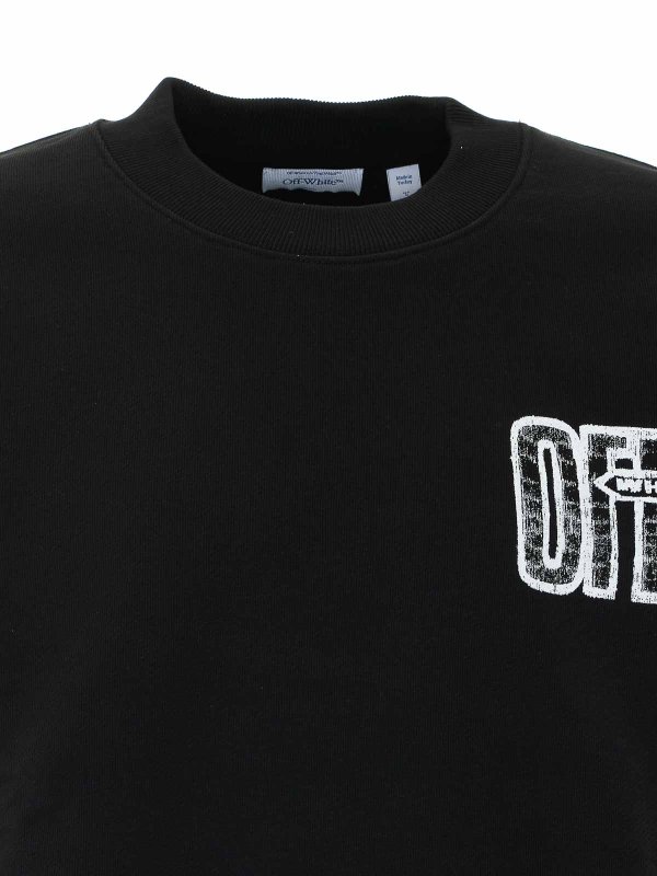 Sweatshirt - Schwarz shop online: OFF-WHITE