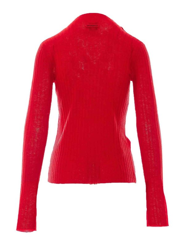 MULBERRY: Pull col rond online - Pull Col Rond - Rouge