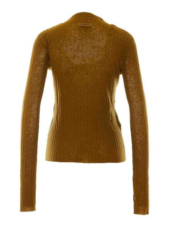 MULBERRY: Pull col rond online - Pull Col Rond - Vert